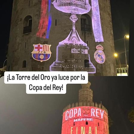 2 Apartamento En Estadio Sevilla 6 Plazas 3 Hab Y Metro Bagian luar foto